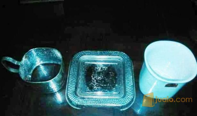 Tea Set Antik Tatakan Perak