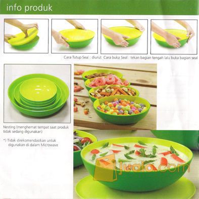 Tupperware Allegra Bowl Set