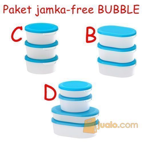 PAKET IKEA JAMKA - Wadah Makan Plastik - Original