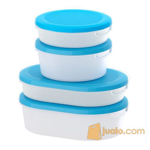 PAKET IKEA JAMKA - Wadah Makan Plastik - Original