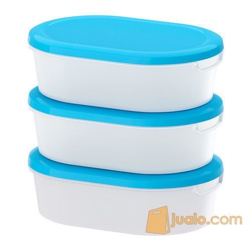 PAKET IKEA JAMKA - Wadah Makan Plastik - Original