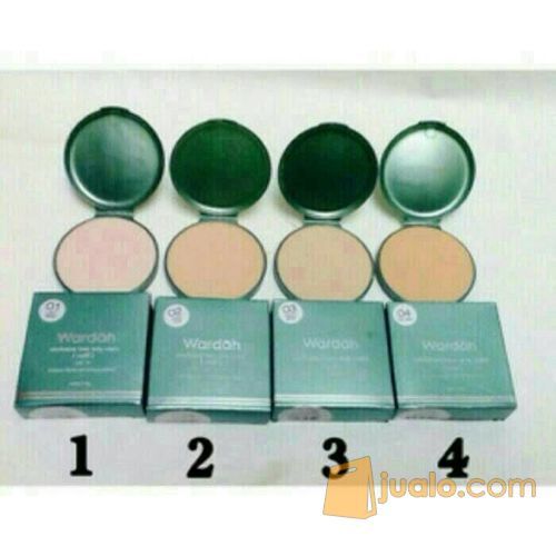 Wardah Exclusive Two Way Cake Refill Twc Bedak Padat