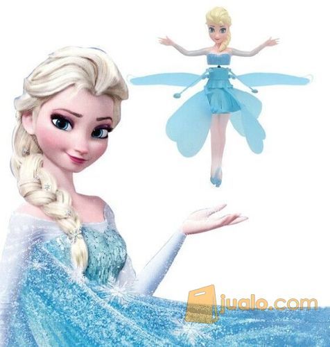 Flying Elsa - Boneka Elsa Frozen Sensor Tangan