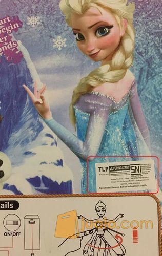 Flying Elsa - Boneka Elsa Frozen Sensor Tangan