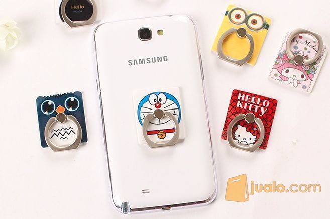 Iring/ Ring Holder Handphone Kartun dan Binatang