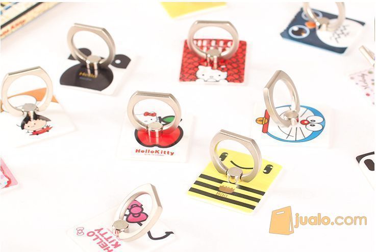 Iring/ Ring Holder Handphone Kartun dan Binatang