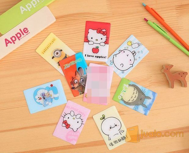 Card Sticker/ Tempelan Kartu Kartun