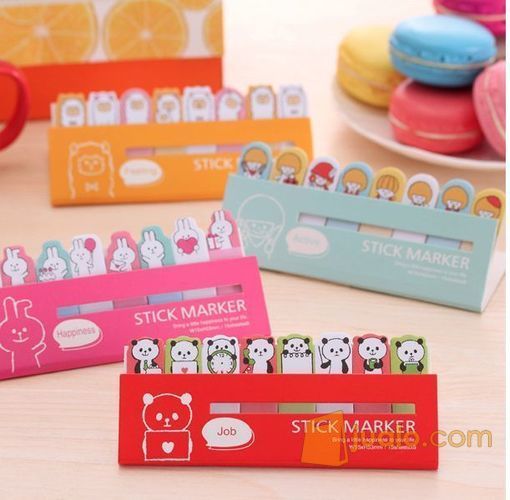 Stick Note/ Stick Marker Seri Binatang