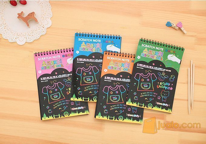 Scratch Note Magic Ukuran Sedang