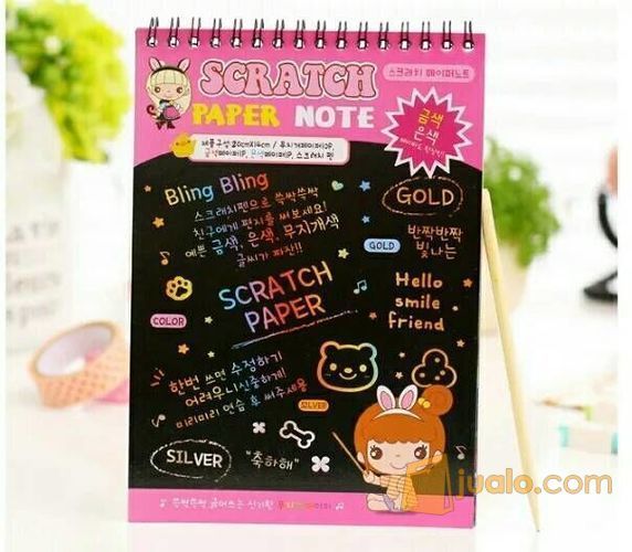 Scratch Note Magic Ukuran Sedang
