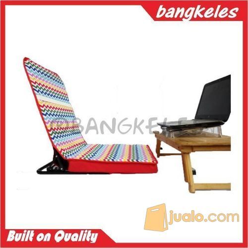 Kursi lipat lantai [DILENGKAPI KARET PELINDUNG LANTAI]