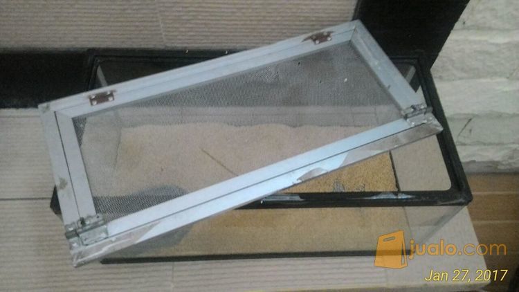 Jual Kandang / Aquarium Gex 60 untuk Reptile (Savmon, Tegu, Bearded Dragon, Kura-Kura, Ular)