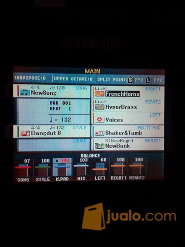 Keyboard Yamaha PSR900 Mulus Normal