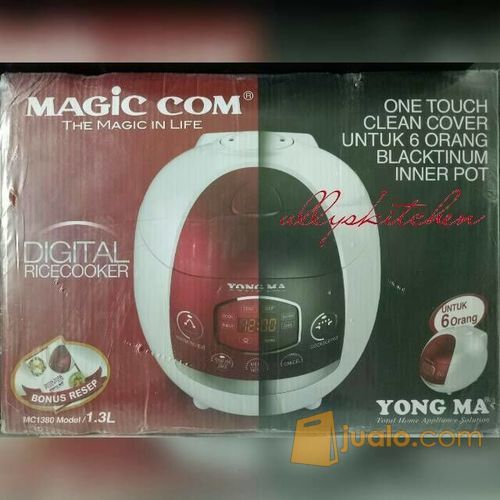 YONGMA DIGITAL 1.3LITER RICE COOKER MAGIC COM MC1380