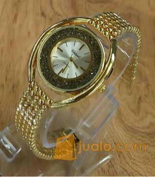 Jam Tangan CHOPARD Steel Diamond Gold-Black