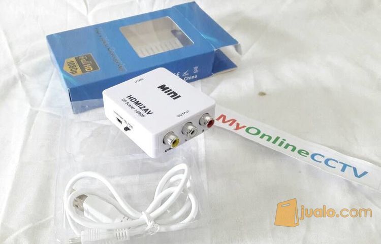 Alat Konverter HDMI Ke Kabel RCA AV Converter HDMI to RCA