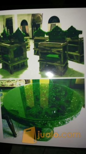 Meja & Kursi Dari Batu Giok Asli