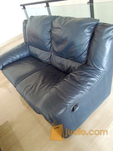 Sofa CELLINI kulit asli masih bagus dan elegan