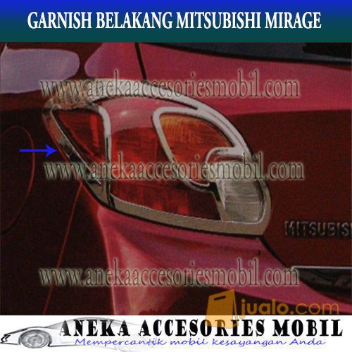 Garnish Lampu Belakang/Rear Lamp Garnish Mobil Mitsubishi Mirage