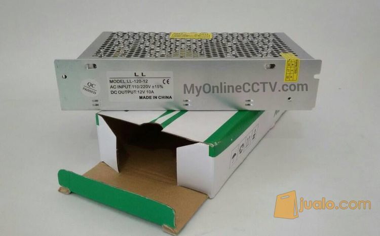Adaptor CCTV Power Suply 12 Volt 10 Ampere Adaftor 10A 12V