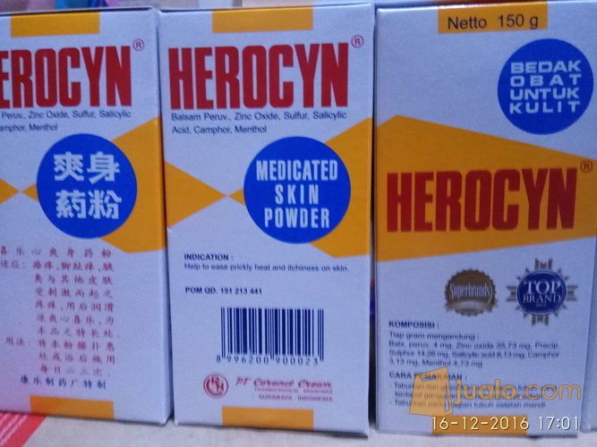 BEDAK HEROCYN ISI 150GR