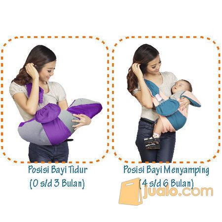 Gendongan Bayi Samping Snobby Dwi Fungsi Giraffe Series TPG 1546