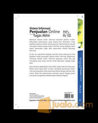 Sistem Informasi Penjualan Online Untuk Tugas Akhir PHP Dan MySQL