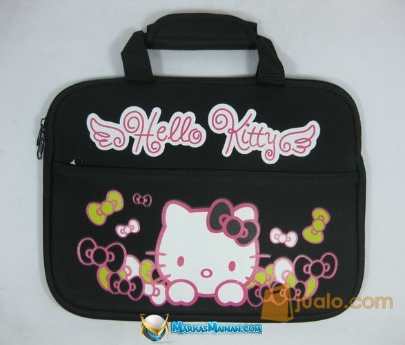 Softcase/Tas Laptop/Notebook Hellokitty Hitam Tipe. 2