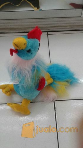 Boneka Ayam al warna biru muda kuning merah lucu unik SNI murah Ecer & grosiran