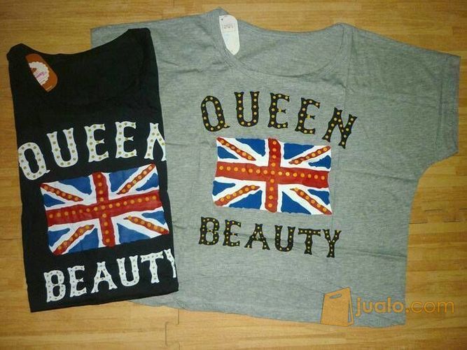 KAOS BRANDED QUEEN BEAUTY CROP TEE