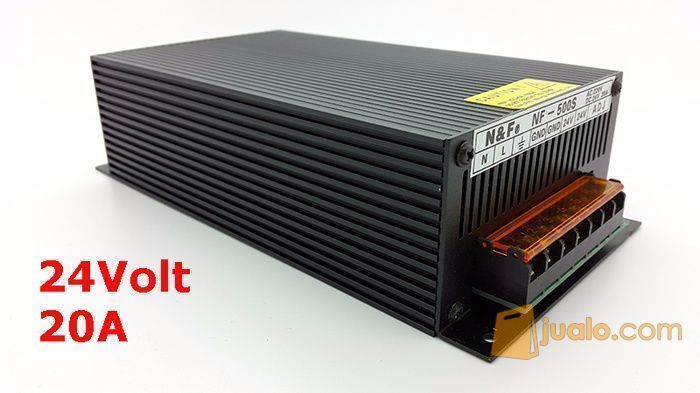 [NEW] Power Supply 24v 20A (Adaptor) Switching 24V (24 Volt) 20 Ampere