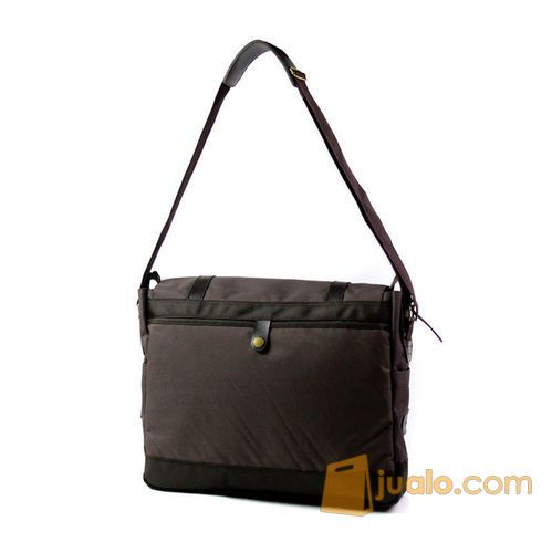 TAS SELEMPANG VISVAL MASSIVE BROWN | TAS KANVAS | TAS WANITA TAS PRIA