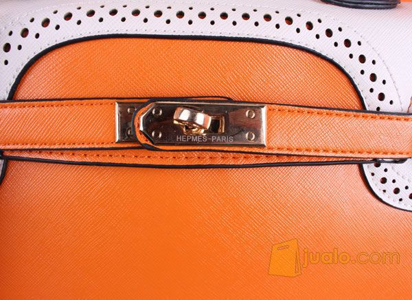 TAS HERMES KELLY ANTONI BABY PINK-PUTIH