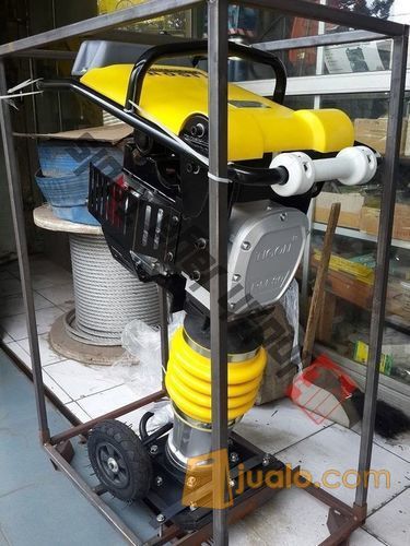 Mesin Stamper Timbris Tigon + Engine Honda Pemadat Tanah