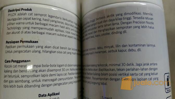 PYLOX SILVER / PYLOX GOLD / PYLOX EMAS / CAT SEMPROT / CAT SPRAY