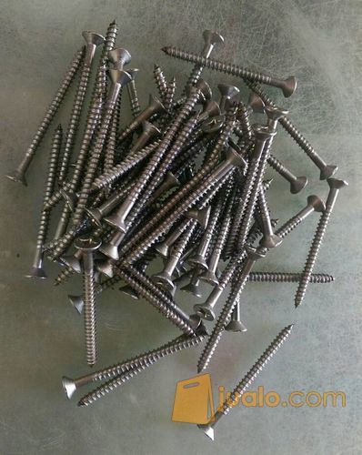 SEKRUP SKRUP KAYU 7 CM KEPALA PLUS / PAKU ULIR 7CM 3X12