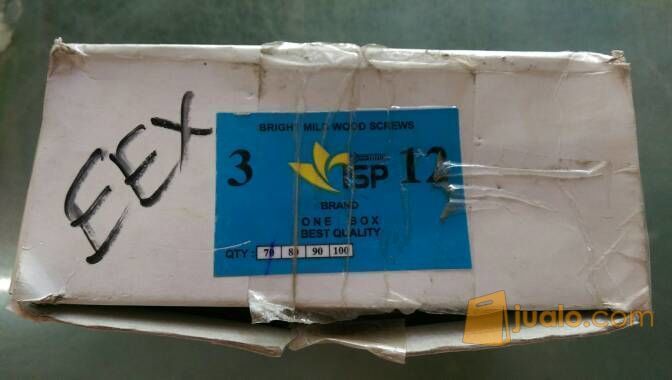 SEKRUP SKRUP KAYU 7 CM KEPALA PLUS / PAKU ULIR 7CM 3X12