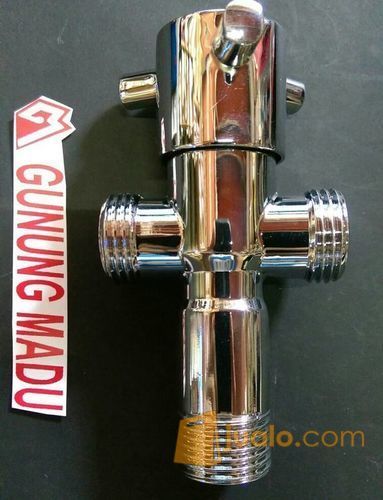 STOP KRAN WC CABANG ONDA 1/2" / KERAN T SHOWER KLOSET JET SHOWER