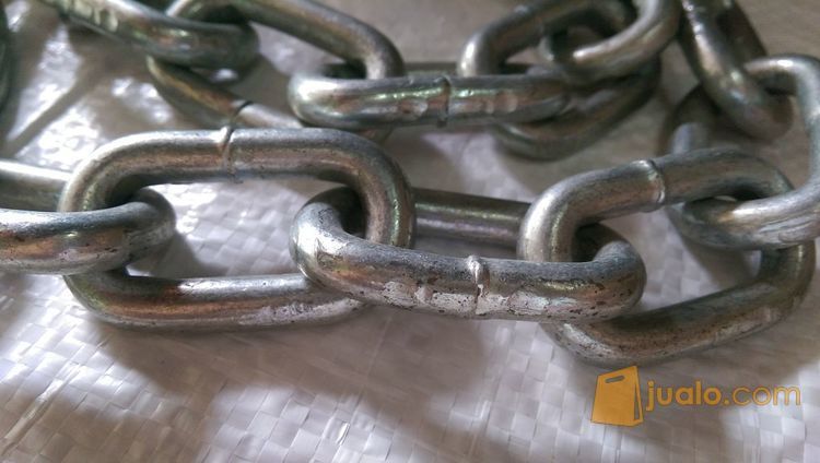 RANTAI BESI 8 MM PER 1 METER / RANTAI SERBAGUNA PAGAR MOTOR DLL