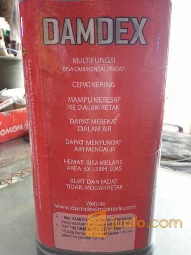DAMDEX 5 KG / PENGERAS BETON ANTI BOCOR AIR / CAIRAN OBAT COR PLESTER