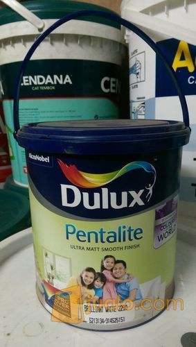 CAT TEMBOK DULUX PENTALITE PUTIH ( 2,5 LITER ) BRILLIANT WHITE