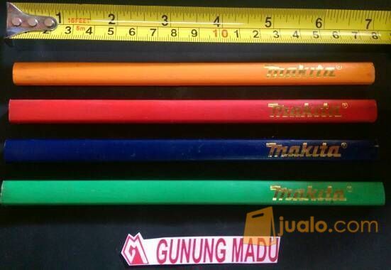PENSIL TUKANG KAYU MAKITA / PENSIL BANGUNAN (WARNA SESUAI STOK)