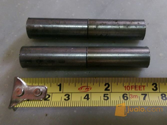 ENGSEL BUBUT BESI 1/2" ( 1 PASANG ) ENGSEL PINTU BESI 1/2 INCH