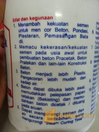 CHORMEN OBAT COR 1 KG / PENGERAS COR BETON CAMPURAN SEMEN