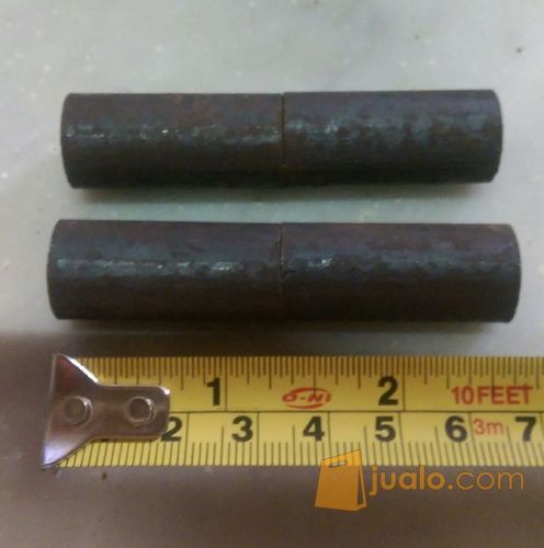 ENGSEL BUBUT BESI 5/8 ( 1 PASANG ) ENGSEL PINTU BESI 5/8 INCH