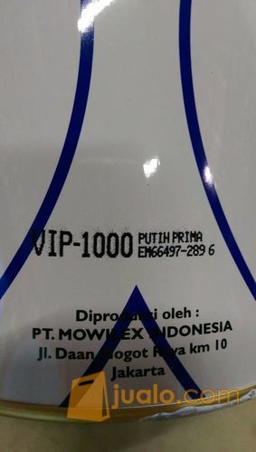CAT MOWILEX VIP 1000 PUTIH PRIMA 2,5 LITER / CAT TEMBOK INTERIOR