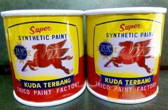 CAT KUDA TERBANG HITAM / PUTIH / CAT KAYU BESI KECIL