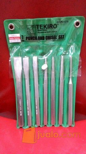 Pahat Besi 7pcs Tekiro Punch And Chisel Set