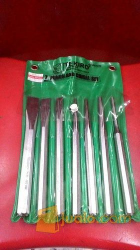 Pahat Besi 7pcs Tekiro Punch And Chisel Set