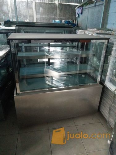 Cake Showcase 120 (Custom) tersedia ukuran/dimensi lain